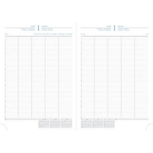 EXACOMPTA Agenda 'Journal 29/2', 2026, Barbara, noir