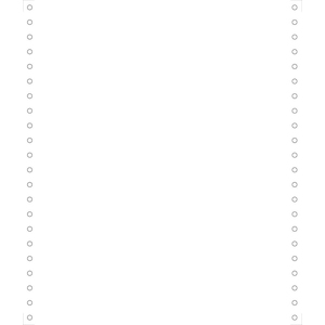 EXACOMPTA Papier listing en continu, 30,48 cm (12') x 240 mm