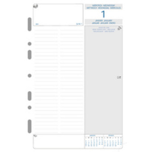 EXACOMPTA Recharge journalier Exatime 21, 2025, 1er semestre