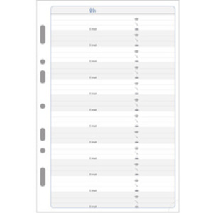 EXACOMPTA Recharge agenda Exatime 21, 2025, 2ème semestre