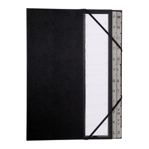 EXACOMPTA Trieur Ordonator, A4, A-Z, 26 compartiments, noir