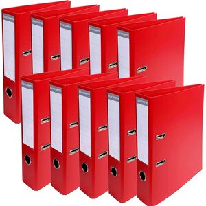 EXACOMPTA Classeur à levier PVC Premium, A4, 70 mm, rouge  - 55941