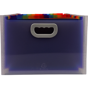 EXACOMPTA Trieur valisette Crystal, 24 compartiments