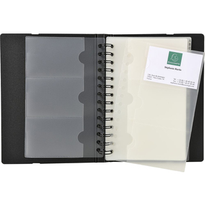 EXACOMPTA Pochettes pour cartes de visite EXACARD
