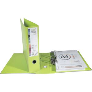 EXACOMPTA Classeur à levier PP Premium, A4, 80 mm, vert anis