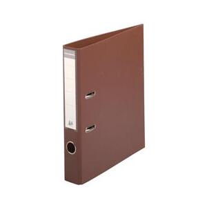 EXACOMPTA Classeur à levier PVC Premium, A4, 50 mm, marron