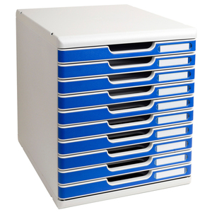 EXACOMPTA Module de classement MODULO A4 ECOBlack 10 tiroirs