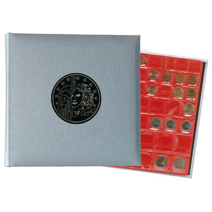 250 Poches Album de Pièces, Livre de Collection de Pièces de Monnaie 10  Pages Album de Pièces de Monnaie Collecteurs de Médailles pour les Pièces  de Monnaie pour les Badges Noir 