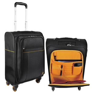 EXACOMPTA Trolley de voyage EXACTIVE, polyester, noir