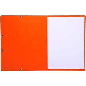 EXACOMPTA Chemise à élastiques, A4, en carton, orange