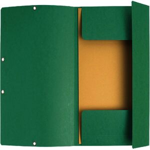 EXACOMPTA Chemise à élastiques, A4, carton, vert