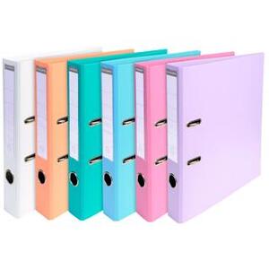 EXACOMPTA Classeur à levier PVC Premium, A4, 50 mm, assorti