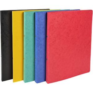 EXACOMPTA Classeur, mécanisme à 2 anneaux, A4, bleu