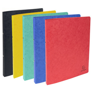 EXACOMPTA Classeur, mécanisme à 2 anneaux, A4, jaune