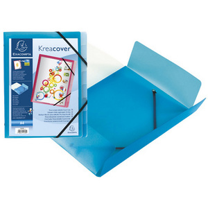 EXACOMPTA Trieur Kreacover, PP, A4, 8 compartiments, assorti