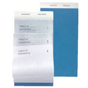 EXACOMPTA Bloc Maître d'Hotel, 95 x 170 mm, tripli