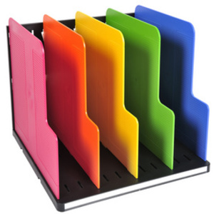 EXACOMPTA Trieur vertical MODULOTOP, 4 divisions, arlequin