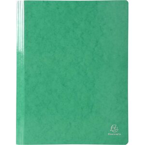 EXACOMPTA Chemise à lamelle Iderama, A4, carton, vert foncé