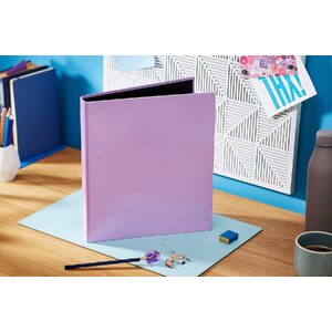 EXACOMPTA Classeur Aquarel, 2 anneaux, mauve