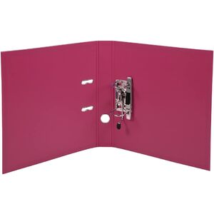EXACOMPTA Classeur à levier PVC Premium, A4, 50 mm,framboise