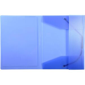 EXACOMPTA Chemise à élastiques Kreacover, PP, A4, bleu