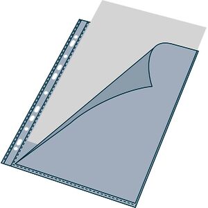 EXACOMPTA Pochette perforée, A4, PP, transparent