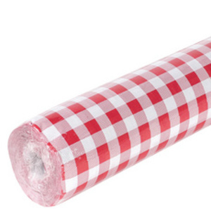 PROnappe Nappe en papier damassé 'Vichy', (l)1,18 x(L)10,0 m