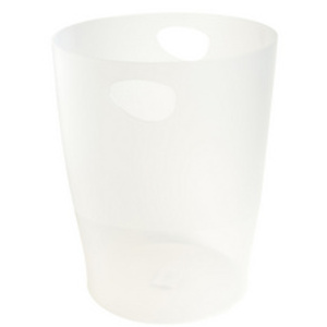 EXACOMPTA Corbeille à papier ECOBIN, 15 litres, blanc