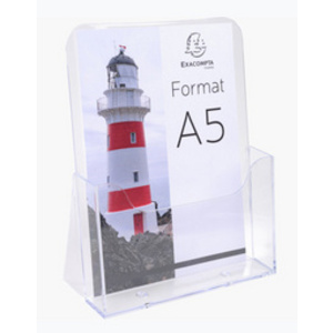 EXACOMPTA Distributeur de prospectus de table, A5 portrait