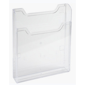 EXACOMPTA Distributeur de prospectus, A5 portrait, cristal