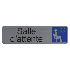 EXACOMPTA Plaque de signalisation 'Vestiaire'
