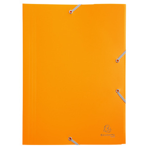 EXACOMPTA Chemise à élastiques Opaque Eco, PP, A4, assorti