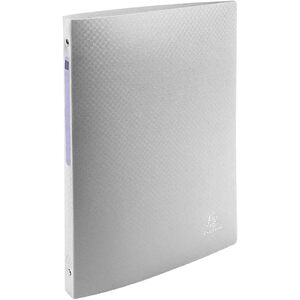 EXACOMPTA Classeur souple, PP, 4 anneaux, A4, blanc