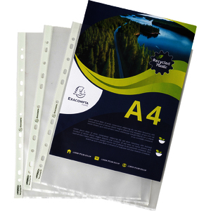 EXACOMPTA Pochette perforée Forever, A4, PP, grainé