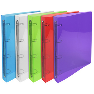 EXACOMPTA Classeur à anneaux, PP, 4 anneaux, A4, assorti