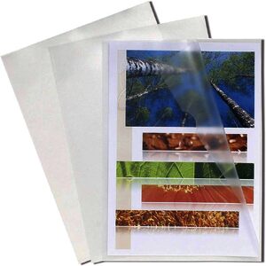 EXACOMPTA Pochette coin, A4, PP 0,12 mm, transparent grainé