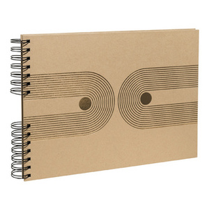 EXACOMPTA Album photo à spirale Graphik, 320 x 220 mm, kraft