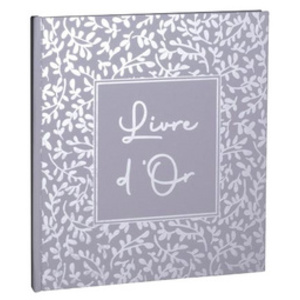 EXACOMPTA Livre d'Or AutentiK, 190 x 210 mm, vert sauge
