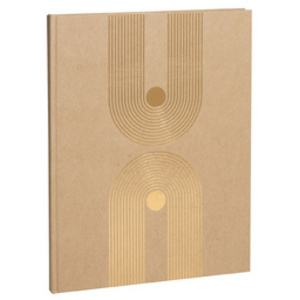 EXACOMPTA Livre d'Or Graphik, 220 x 270 mm, kraft