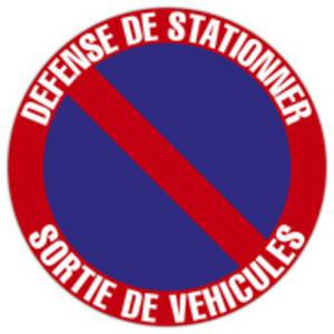 EXACOMPTA Panneau de signalisation 'Privé'