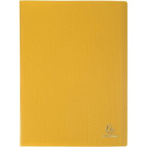 EXACOMPTA Protège-documents, A4, PP, 60 pochettes, jaune