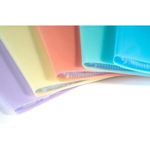 EXACOMPTA Protège-documents Chromaline 20 pochettes, assorti