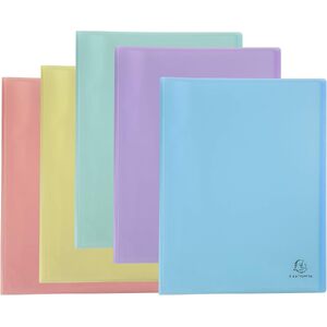 EXACOMPTA Protège-documents Chromaline 30 pochettes, assorti