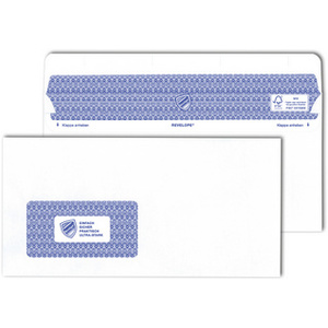 MAILmedia Enveloppe REVELOPE, 112 x 225 mm, sans fenêtre