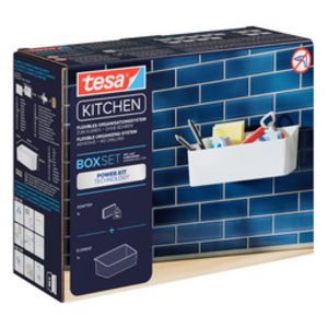 tesa KITCHEN Boîte de rangement, blanc