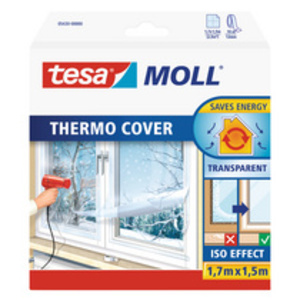 tesa MOLL Film d'isolation THERMO COVER, 4,0 m x 1,5 m