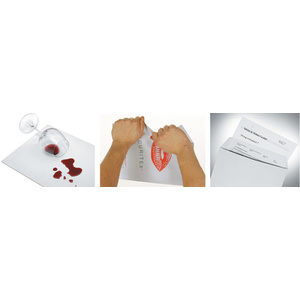 SECURITEX Pochette d'expédition à soufflet, B4, blanc