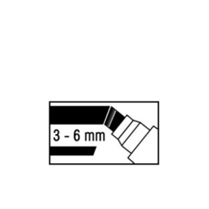 MAUL Marqueur pour chevalet XXL, assorti, set de 4 pièces