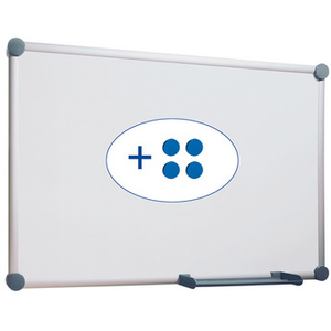 MAUL Tableau mural blanc 2000 MAULpro, (L)900 x (H)600 mm