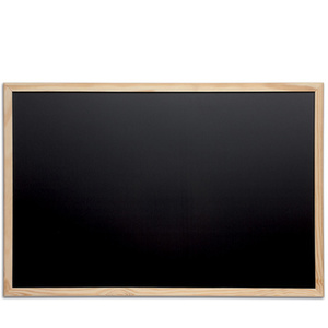 MAUL Tableau avec cadre en bois, (L)600 x (H)400 mm, noir